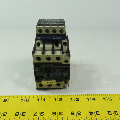 Telemecanique LP1D32 01 Contactor 600V 50A Max. 230V Coil W/LA4 DFB