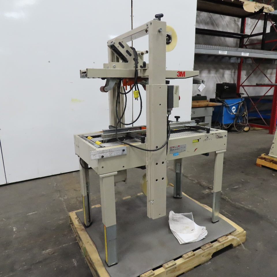 3M 22A Model 28600 Adjustable Case Box Tape Sealer Machine 115V 60Hz for 2" tape