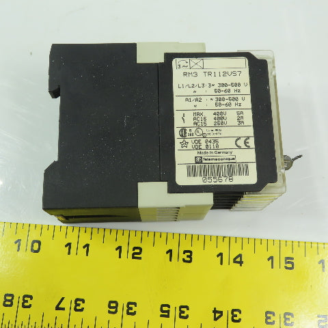 Telemecanique RM3 TR112VS7 Time Delay Relay Contactor 300-500V 5A