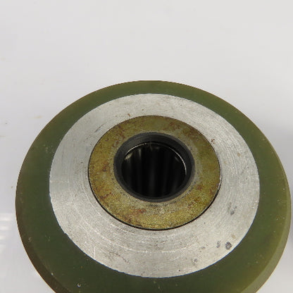 4" OD Polyurethane Roller 2-3/4" W 1" Bore Needle Roller Bearing Lot Of 2