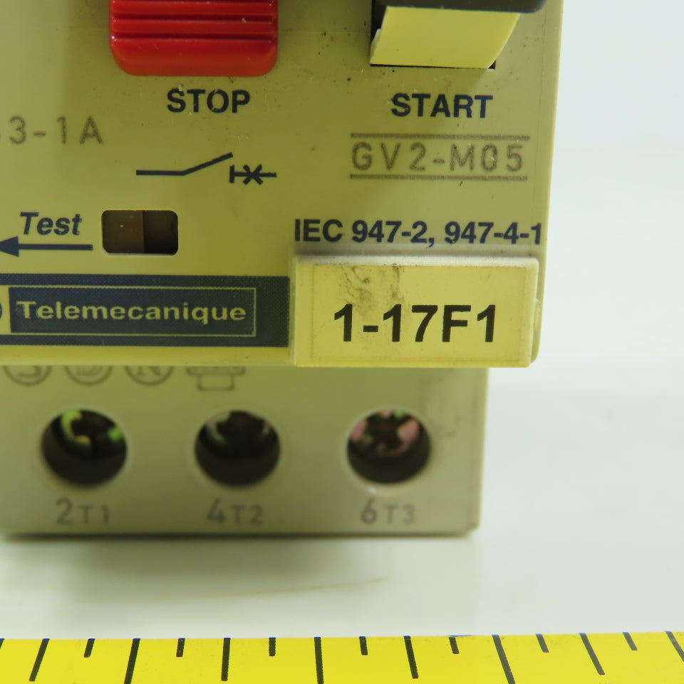 Telemecanique GV2-M05 0.63- 1A 690V Motor Circuit Breaker