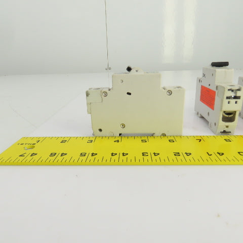 General Electric V-Line C6 Amp Circuit Breakers 277/480VAC Lot Of 5