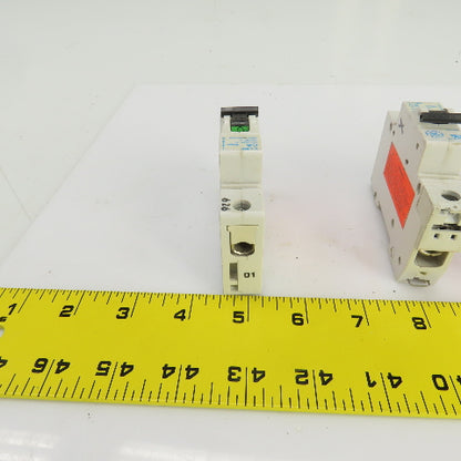 General Electric V-Line C6 Amp Circuit Breakers 277/480VAC Lot Of 5