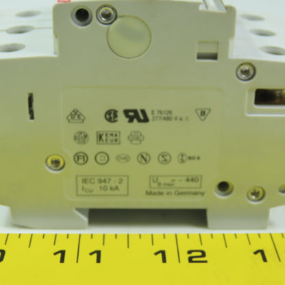 ABB S263 C4 4 Amp Miniature Circuit Breaker Din Mt 3 Pole 277/480V