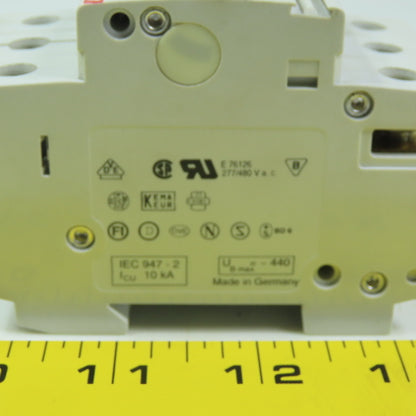 ABB S263 C4 4 Amp Miniature Circuit Breaker Din Mt 3 Pole 277/480V
