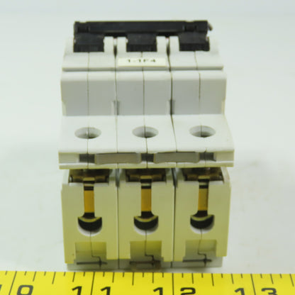 ABB S263 C4 4 Amp Miniature Circuit Breaker Din Mt 3 Pole 277/480V