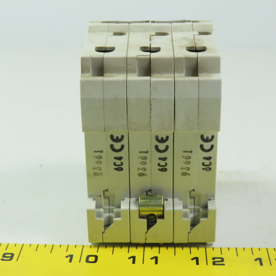 ABB S263 C4 4 Amp Miniature Circuit Breaker Din Mt 3 Pole 277/480V