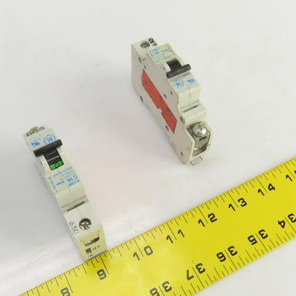 General Electric V-Line C16 Amp Circuit Breakers 277/480VAC Lot Of 2