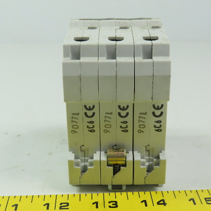 ABB S263 C6 6 Amp Miniature Circuit Breaker Din Mt 3 Pole 277/480V