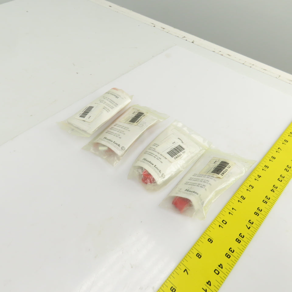 MasterLock 1TDB2 Lockout Tagout Grip Tight Circuit Breaker Lock Kit Lot Of 4