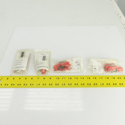 MasterLock 1TDB2 Lockout Tagout Grip Tight Circuit Breaker Lock Kit Lot Of 4