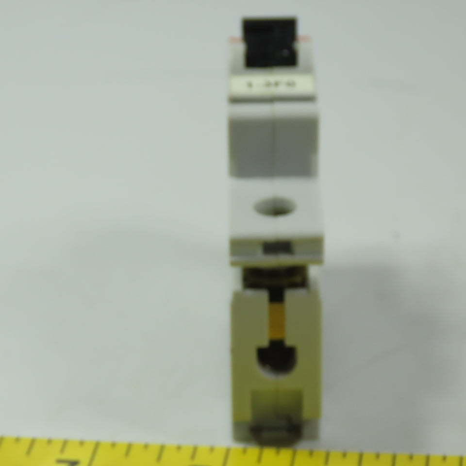 ABB S261 C10 6 Amp Miniature Circuit Breaker Din Mt 1 Pole 277/480V Lot of 2