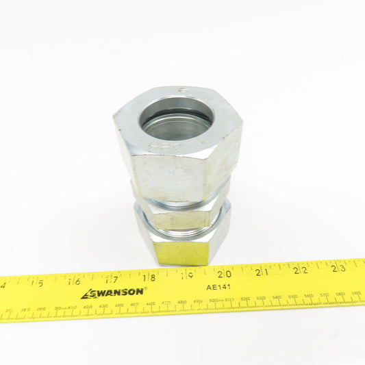Brennan Industries 38H 1-1/2" Rigid Hydraulic Compression Fitting