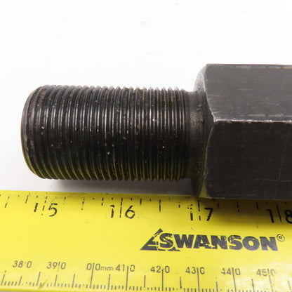 M30 x 2.0 Fine Thread Male To M25x2.0 Female Stud Thread Adaptor 180mm