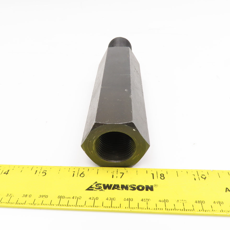M30 x 2.0 Fine Thread Male To M25x2.0 Female Stud Thread Adaptor 180mm