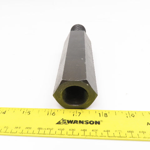 M30 x 2.0 Fine Thread Male To M25x2.0 Female Stud Thread Adaptor 180mm
