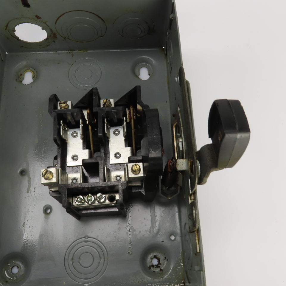 Square D D221N 30A 240VAC 2 Pole General Duty Safety Disconnect Switch