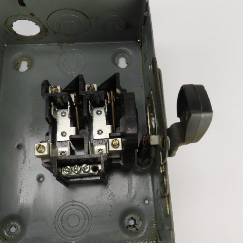 Square D D221N 30A 240VAC 2 Pole General Duty Safety Disconnect Switch