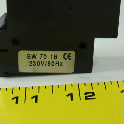 Muller BW70.18 Operational Hour Counter 230V, 60 Hz Din Rail Mount
