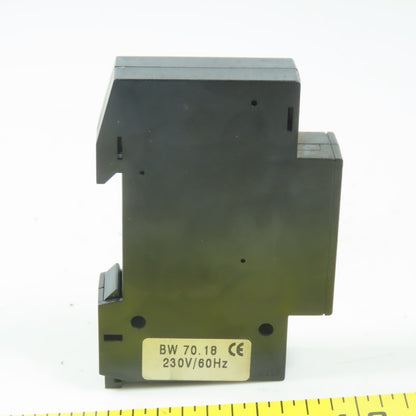 Muller BW70.18 Operational Hour Counter 230V, 60 Hz Din Rail Mount