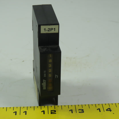 Muller BW70.18 Operational Hour Counter 230V, 60 Hz Din Rail Mount