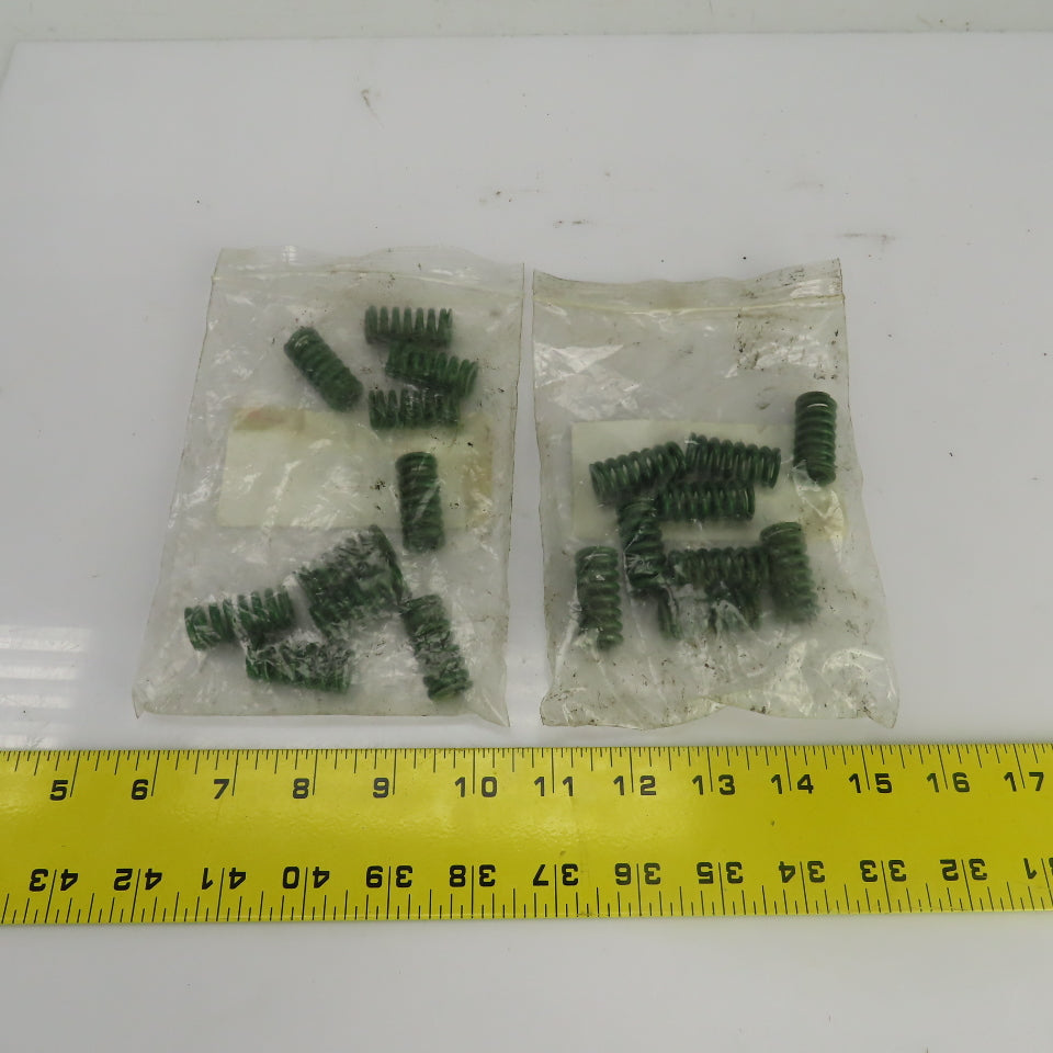 Associated Spring Raymond 44U787 5/8" x 1-1/4" Die Spring Heavy Duty Lot Of 19