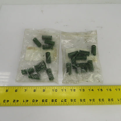 Associated Spring Raymond 44U787 5/8" x 1-1/4" Die Spring Heavy Duty Lot Of 19