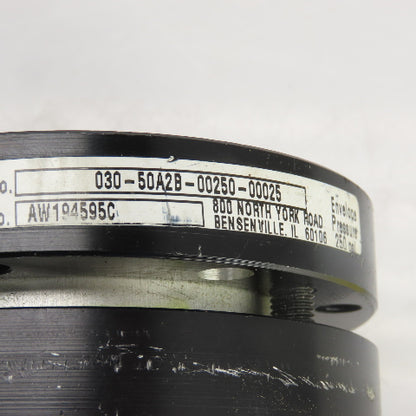 Miller Fluid Power 030-50A2B-00250-00025 Pneumatic Cylinder 250PSI