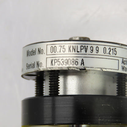 Parker 00.75 KNLPV 0.21599 Double Ended Pneumatic Cylinder 0.215" Stroke Lot/2