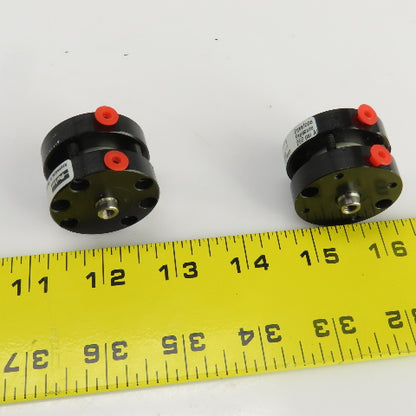 Parker 00.75 KNLPV 0.21599 Double Ended Pneumatic Cylinder 0.215" Stroke Lot/2