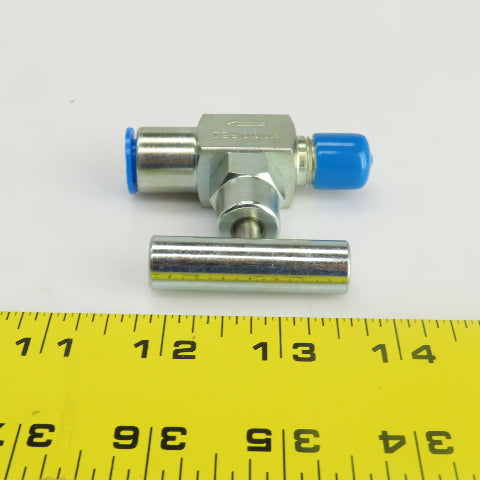 NV-CS-1/4-GS-18-M-F Carbon Steel Needle Valve 1/4" x 1/4" 6000PSI