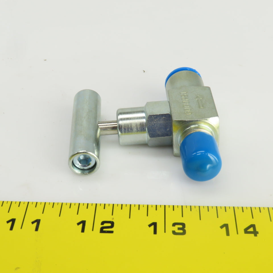 NV-CS-1/4-GS-18-M-F Carbon Steel Needle Valve 1/4" x 1/4" 6000PSI