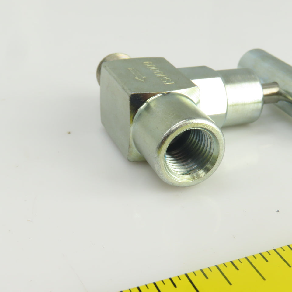 NV-CS-1/4-GS-18-M-F Carbon Steel Needle Valve 1/4" x 1/4" 6000PSI