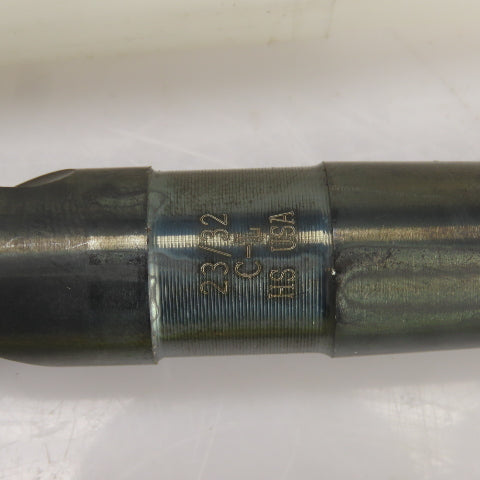 Chicago-Latrobe 23/32" 59/64" HSS 2 Flute Drill Bit 2MT/3MT 10"OAL 11"OAL Lot/2
