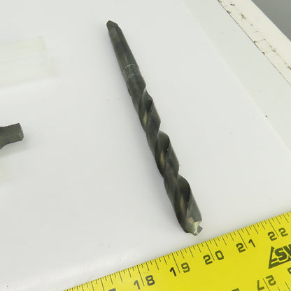 Chicago-Latrobe 23/32" 59/64" HSS 2 Flute Drill Bit 2MT/3MT 10"OAL 11"OAL Lot/2