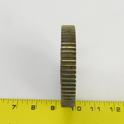 65 Tooth Spur Gear 20° 3.955" OD 0.944" Spline Bore 6 Tooth 5/8" Wide