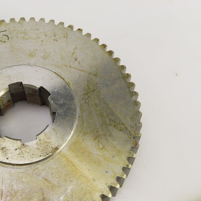 65 Tooth Spur Gear 20° 3.955" OD 0.944" Spline Bore 6 Tooth 5/8" Wide