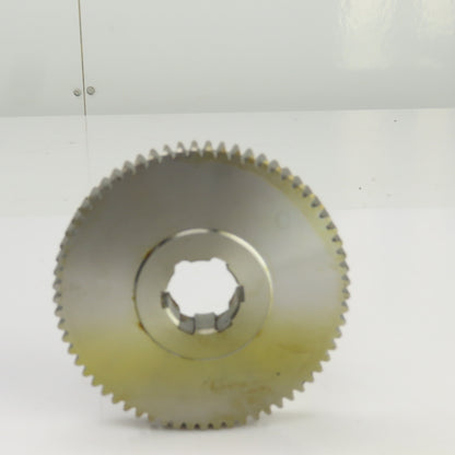 65 Tooth Spur Gear 20° 3.955" OD 0.944" Spline Bore 6 Tooth 5/8" Wide