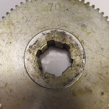 70 Tooth Spur Gear 20° 4.250" OD 0.944" Spline Bore 6 Tooth 5/8" Wide
