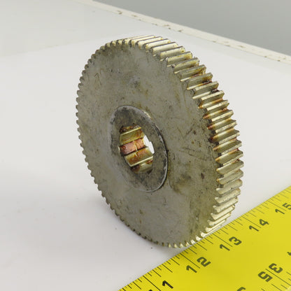 70 Tooth Spur Gear 20° 4.250" OD 0.944" Spline Bore 6 Tooth 5/8" Wide