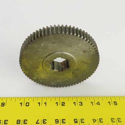 70 Tooth Spur Gear 20° 4.250" OD 0.944" Spline Bore 6 Tooth 5/8" Wide