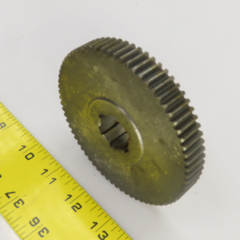 70 Tooth Spur Gear 20° 4.250" OD 0.944" Spline Bore 6 Tooth 5/8" Wide