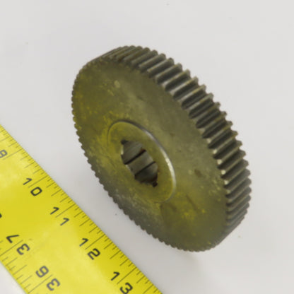 70 Tooth Spur Gear 20° 4.250" OD 0.944" Spline Bore 6 Tooth 5/8" Wide