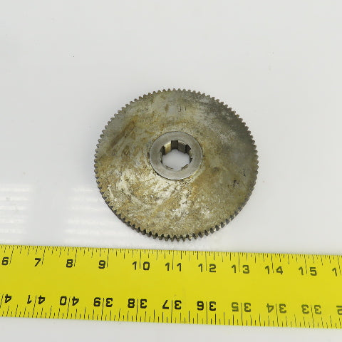 90 Tooth Spur Gear 20° 5.430" OD 0.944" Spline Bore 6 Tooth 5/8" Wide