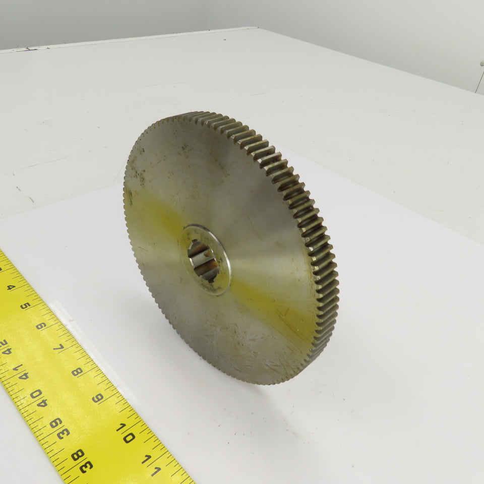 110 Tooth Spur Gear 20° 6.605" OD 0.944" Spline Bore 6 Tooth 5/8" Wide