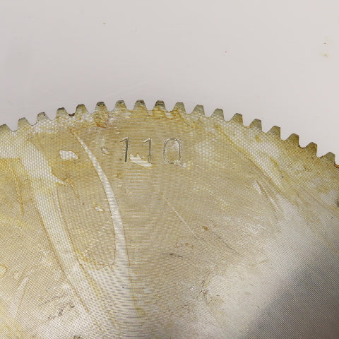 110 Tooth Spur Gear 20° 6.605" OD 0.944" Spline Bore 6 Tooth 5/8" Wide