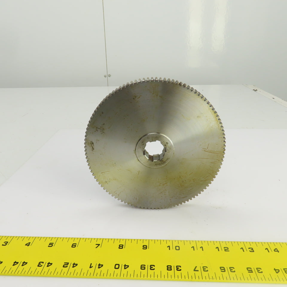 110 Tooth Spur Gear 20° 6.605" OD 0.944" Spline Bore 6 Tooth 5/8" Wide