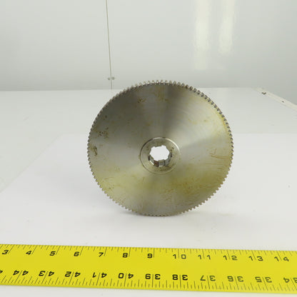 110 Tooth Spur Gear 20° 6.605" OD 0.944" Spline Bore 6 Tooth 5/8" Wide