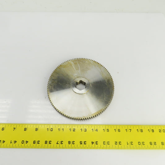 110 Tooth Spur Gear 20° 6.605" OD 0.944" Spline Bore 6 Tooth 5/8" Wide