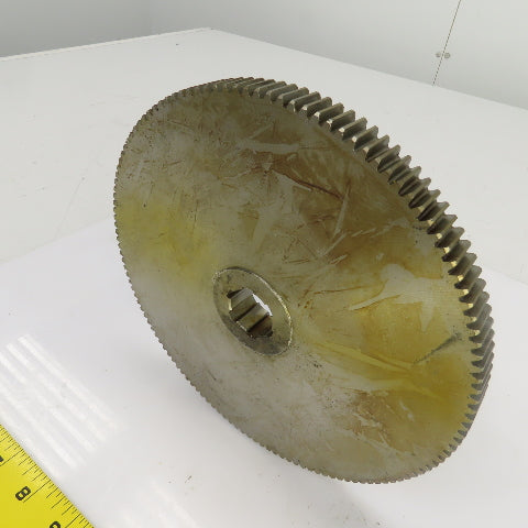 128 Tooth Spur Gear 20° 7.775" OD 0.944" Spline Bore 6 Tooth 5/8" Wide